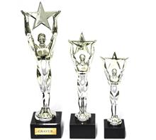 Sieges-Figur "Stern": Exklusive HOLLYWOOD-Kollektion SIEGER-FIGUR "STAR" Für alle Geehrten, di