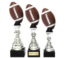 Trophäe inkl. färbigem "Am. Football": Trophäe inkl. färbiger Figur "American Football".